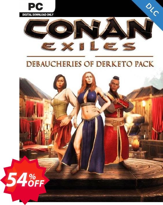 Conan Exiles - Debaucheries of Derketo Pack DLC Coupon code 54% discount 