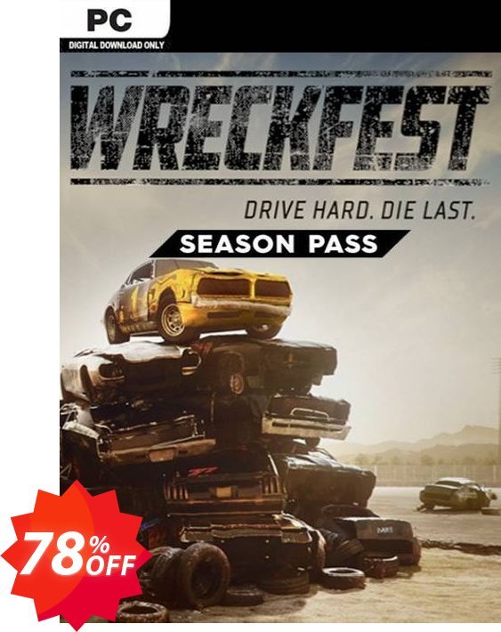 Wreckfest - Season Pass PC Coupon code 78% discount 