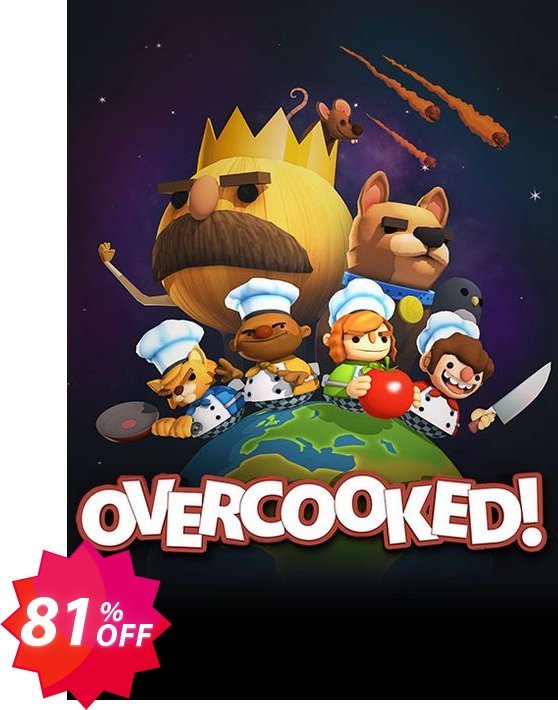 Overcooked PC Coupon code 81% discount 