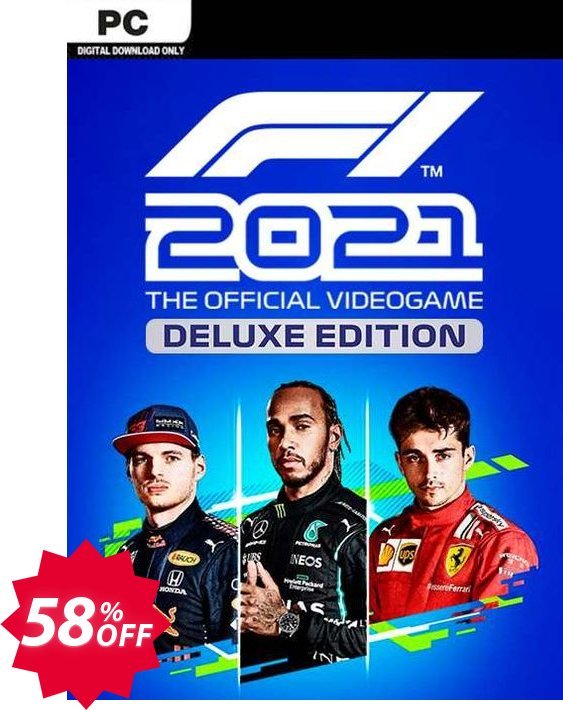 F1 2021 Deluxe Edition PC Coupon code 58% discount 