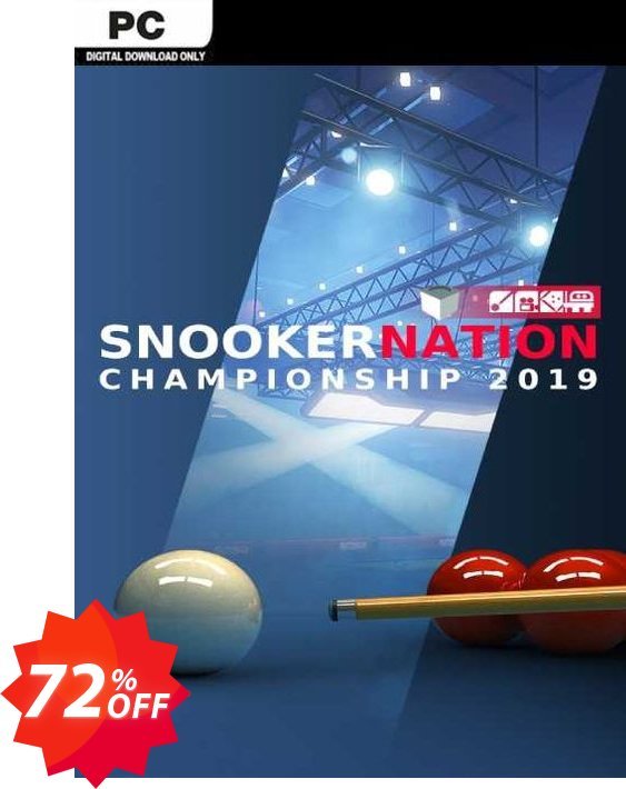 Snooker Nation Championship PC Coupon code 72% discount 