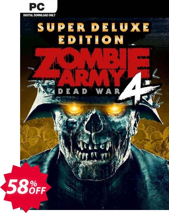 Zombie Army 4: Dead War Super Deluxe Edition PC Coupon code 58% discount 