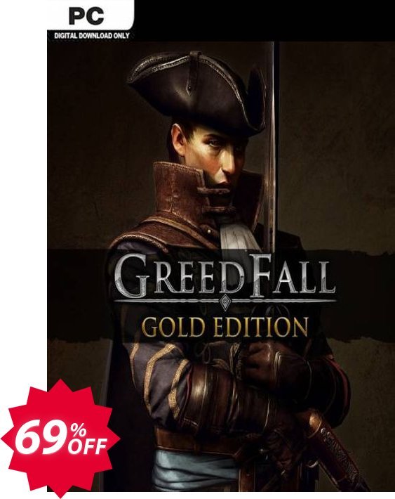 Greedfall - Gold Edition PC Coupon code 69% discount 