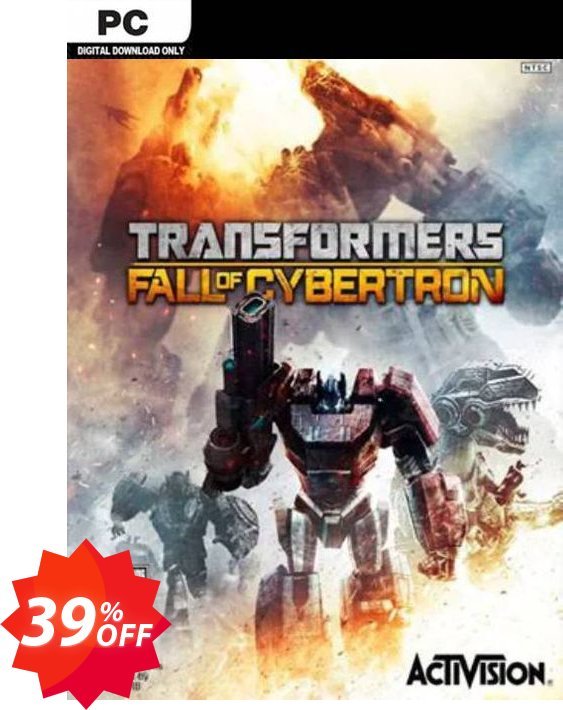 Transformers: Fall of Cybertron PC Coupon code 39% discount 