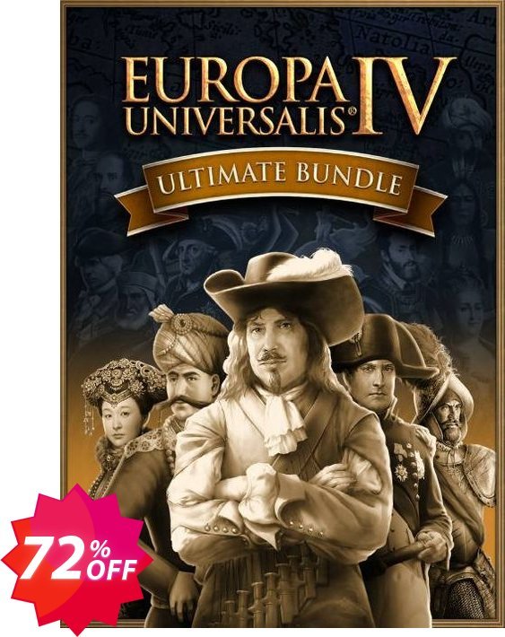 Europa Universalis IV: Ultimate Bundle PC Coupon code 72% discount 