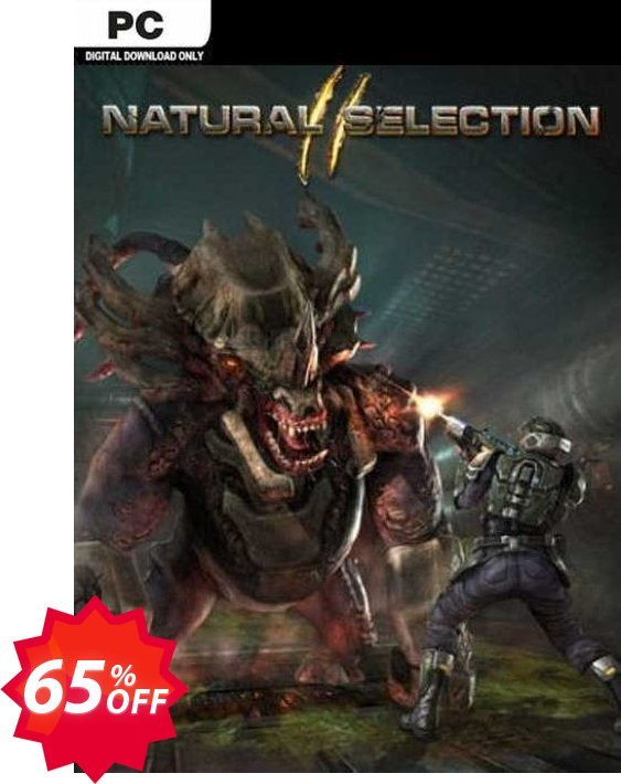 Natural Selection 2 PC Coupon code 65% discount 