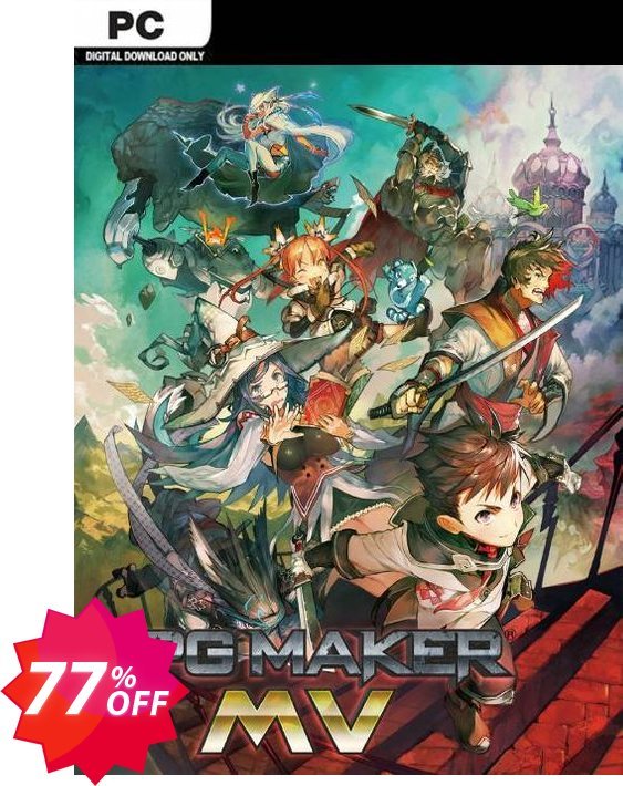 RPG Maker MV PC Coupon code 77% discount 