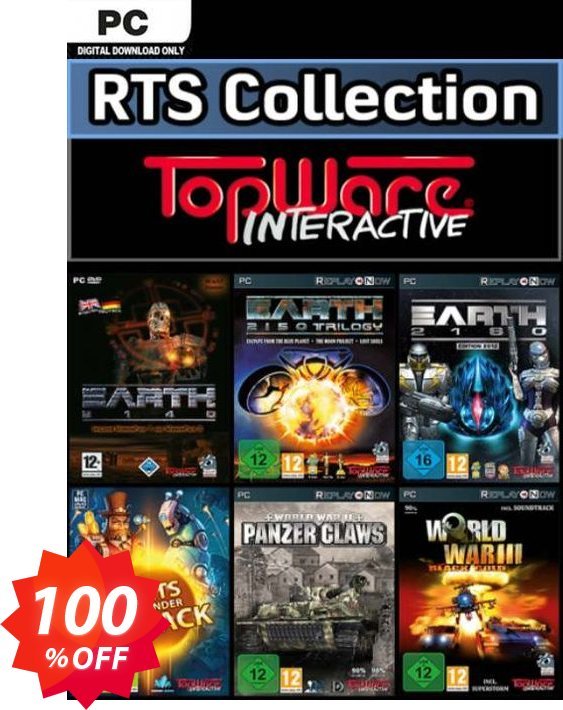TopWare - RTS Collection PC Coupon code 100% discount 