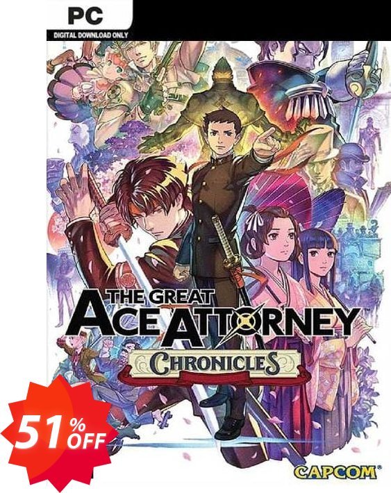 The Great Ace Attorney Chronicles PC Coupon code 51% discount 
