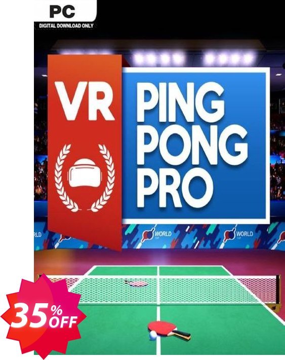 VR Ping Pong Pro PC Coupon code 35% discount 