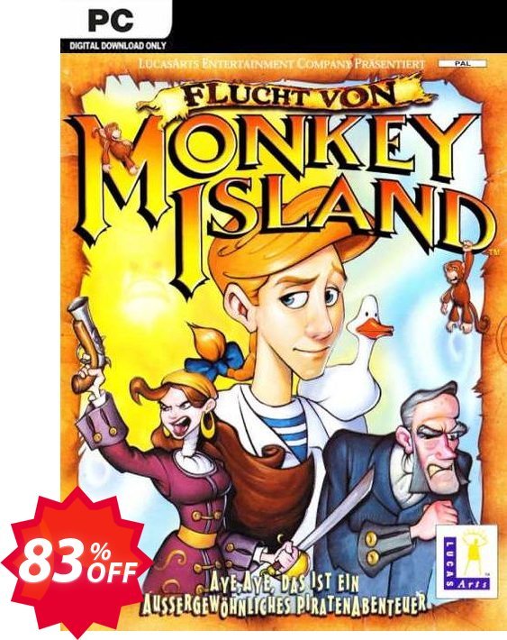 Escape from Monkey Island PC Coupon code 83% discount 