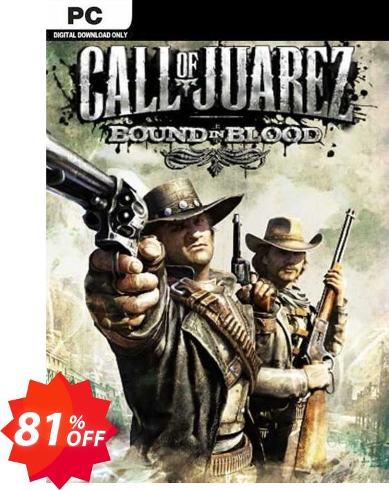Call of Juarez - Bound in Blood PC, Steam  Coupon code 81% discount 