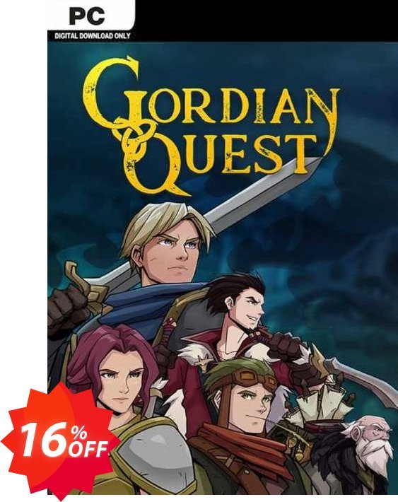 Gordian Quest PC Coupon code 16% discount 