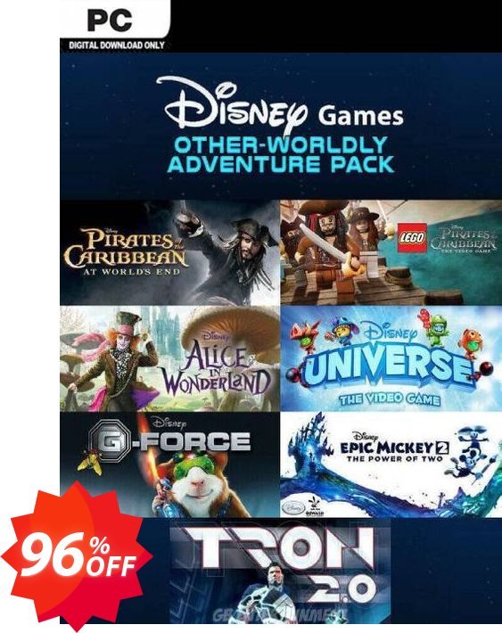 Disney Other-Worldly Adventure Pack PC Coupon code 96% discount 