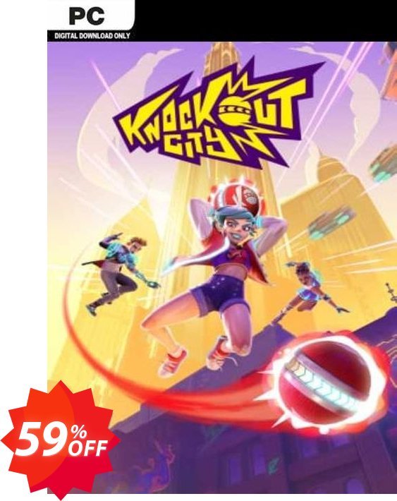 Knockout City PC Coupon code 59% discount 
