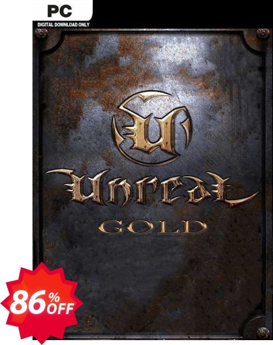 Unreal Gold PC Coupon code 86% discount 