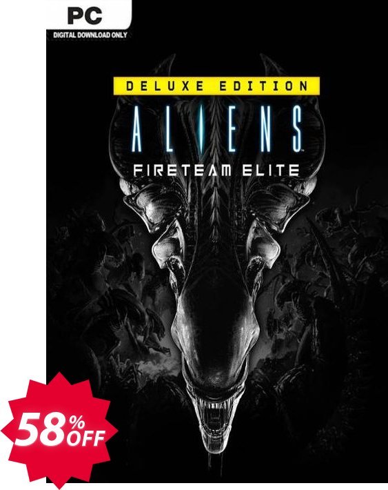 Aliens: Fireteam Elite Deluxe Edition PC Coupon code 58% discount 