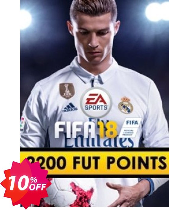FIFA 18 - 2200 FUT Points PC Coupon code 10% discount 