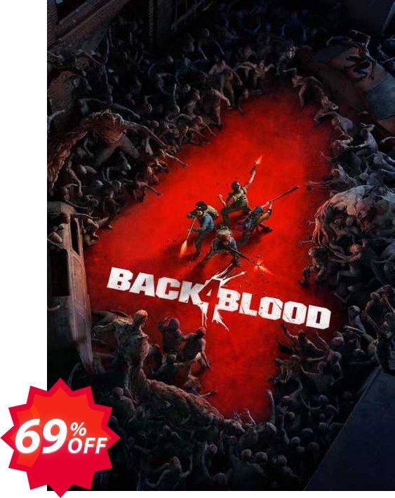 Back 4 Blood PC, US  Coupon code 69% discount 