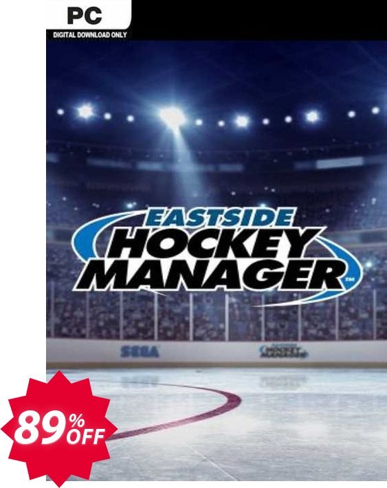 Eastside Hockey Manager PC Coupon code 89% discount 