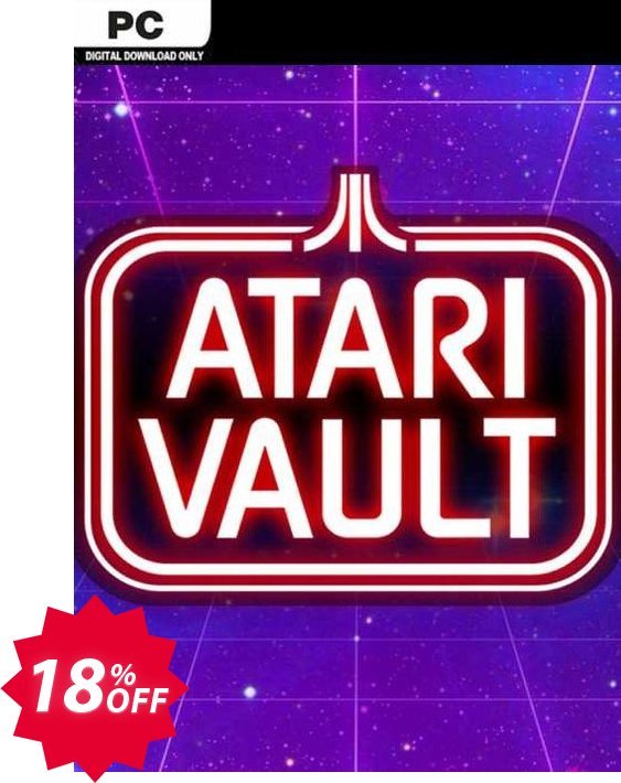 Atari Vault PC Coupon code 18% discount 