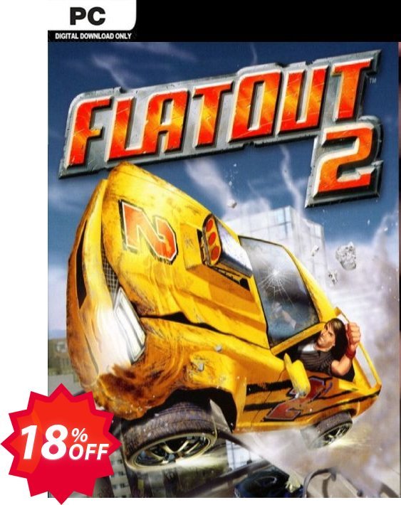 FlatOut 2 PC Coupon code 18% discount 