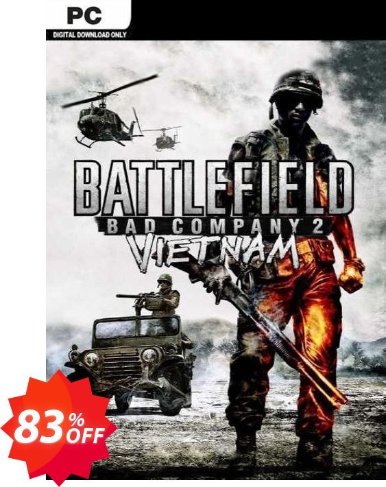 Battlefield: Bad Company 2 Vietnam PC Coupon code 83% discount 