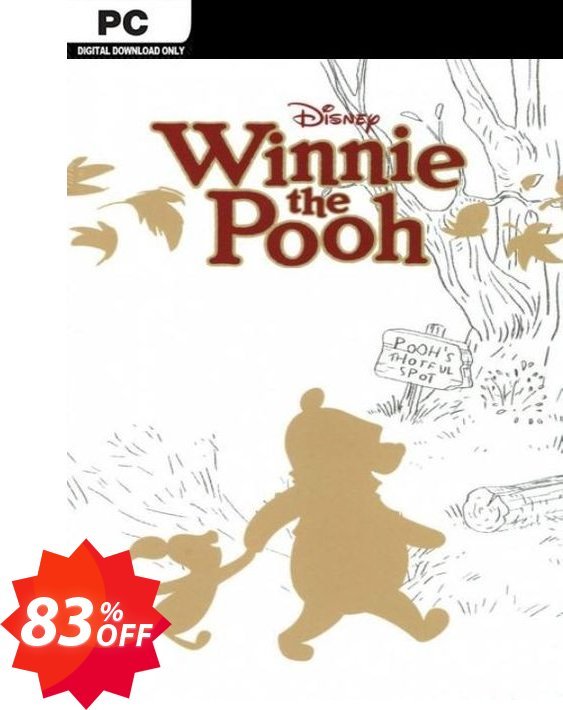 Disney Winnie The Pooh PC Coupon code 83% discount 