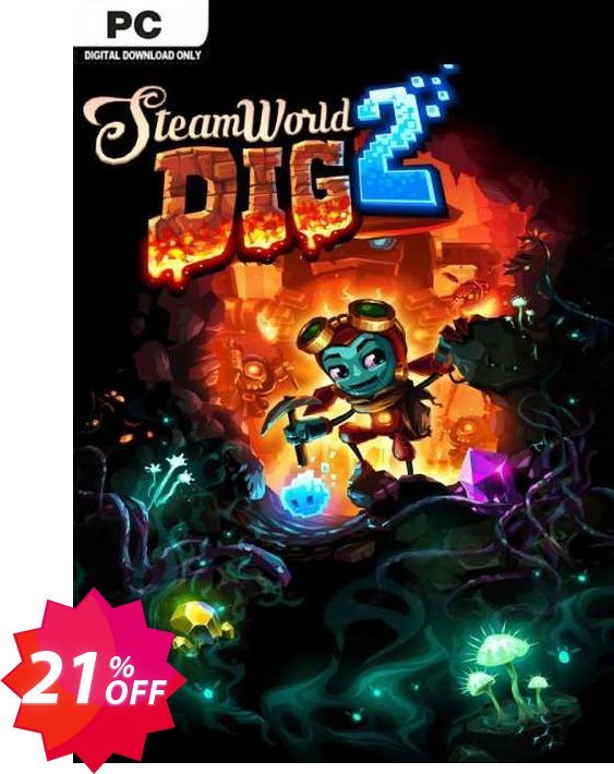 SteamWorld Dig 2 PC Coupon code 21% discount 