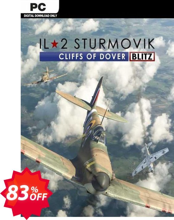 IL-2 Sturmovik Cliffs of Dover Blitz Edition PC Coupon code 83% discount 