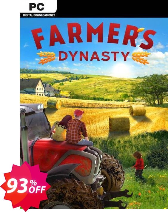 Farmer's Dynasty PC Coupon code 93% discount 