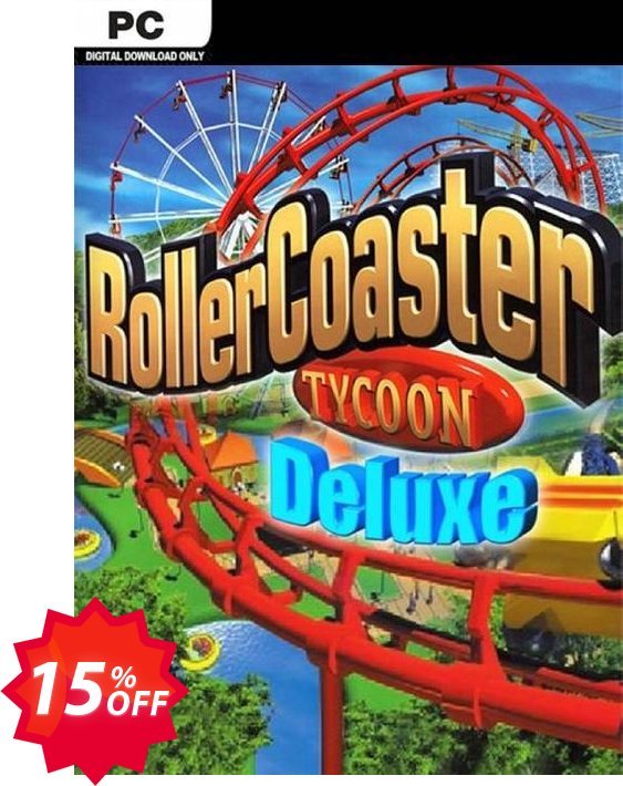 RollerCoaster Tycoon Deluxe PC Coupon code 15% discount 