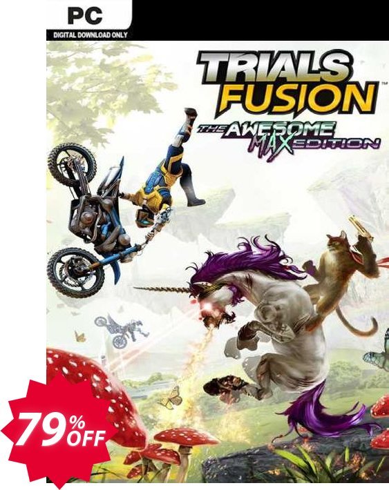 Trials Fusion Awesome Max Edition PC Coupon code 79% discount 
