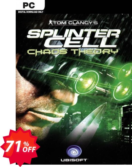 Tom Clancy's Splinter Cell Chaos Theory PC Coupon code 71% discount 