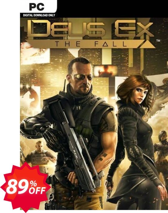 Deus Ex: The Fall PC Coupon code 89% discount 