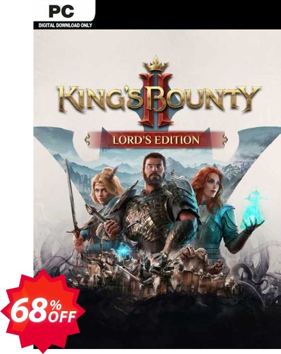 King's Bounty II - Lord's Edition PC Coupon code 68% discount 