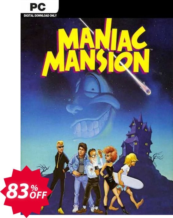 Maniac Mansion PC Coupon code 83% discount 