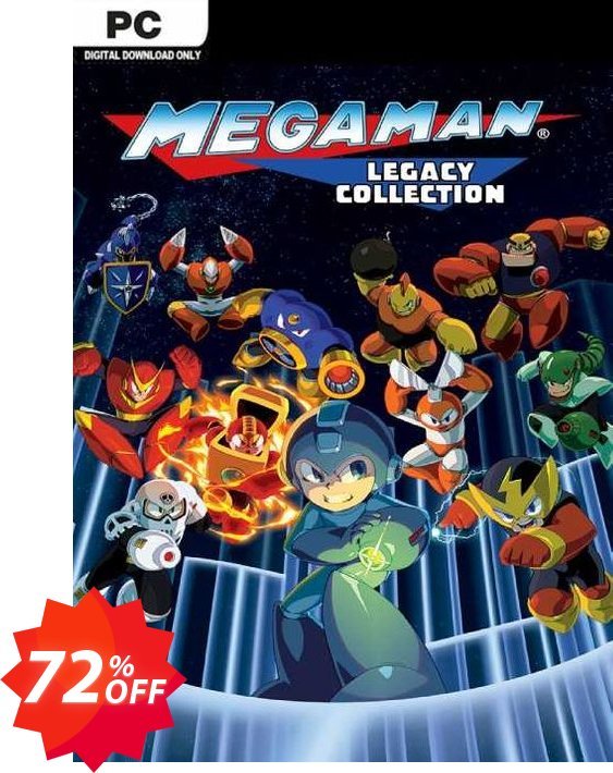 Mega Man Legacy Collection PC Coupon code 72% discount 