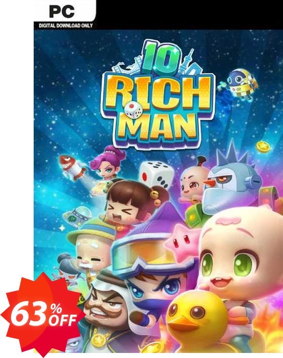 Richman10 PC Coupon code 63% discount 