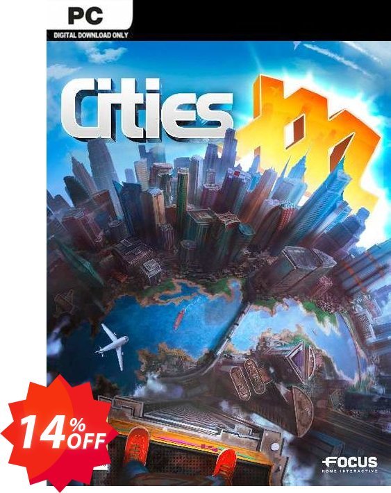 Cities XXL PC Coupon code 14% discount 