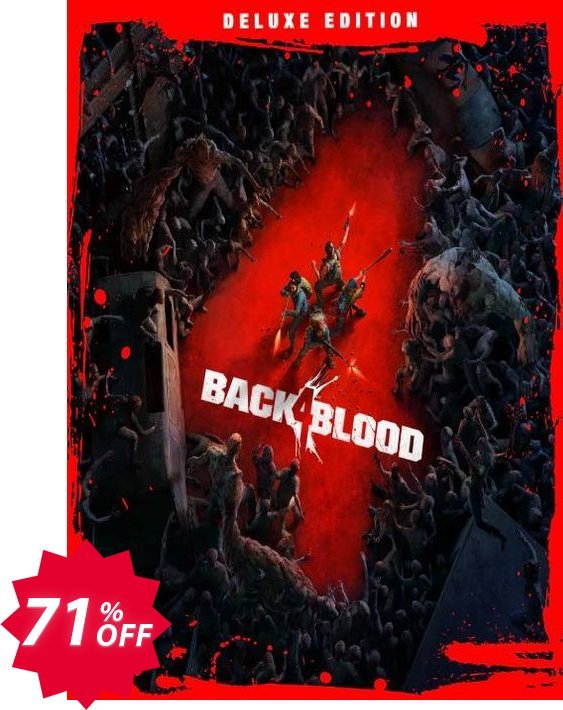 Back 4 Blood Deluxe Edition PC, US  Coupon code 71% discount 