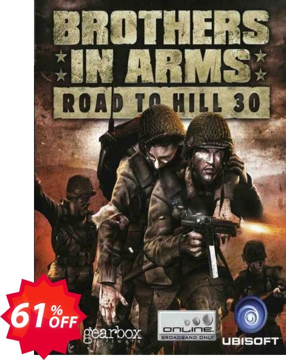 Brothers in Arms: Road to Hill 30 PC Coupon code 61% discount 
