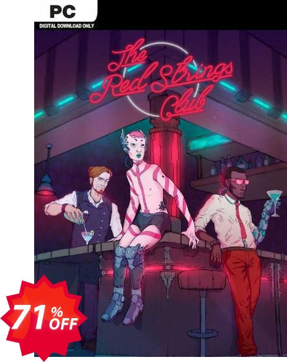 The Red Strings Club PC Coupon code 71% discount 