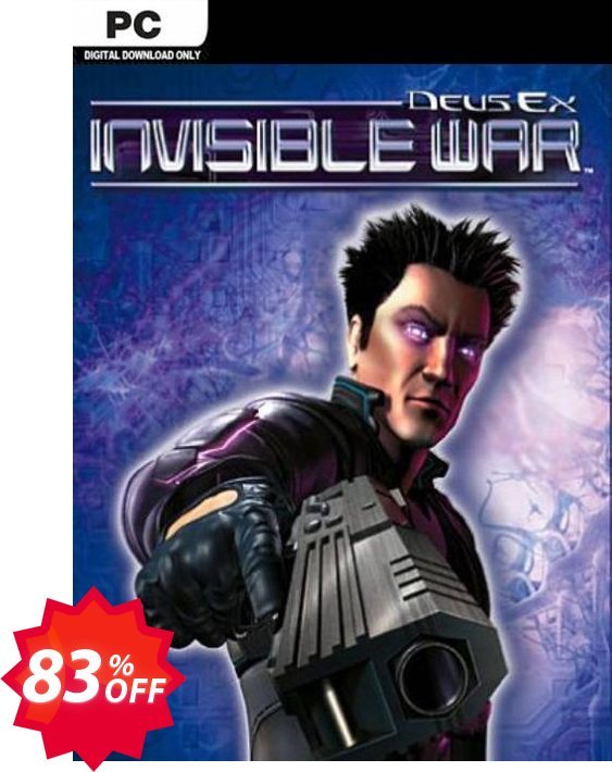 Deus Ex: Invisible War PC Coupon code 83% discount 