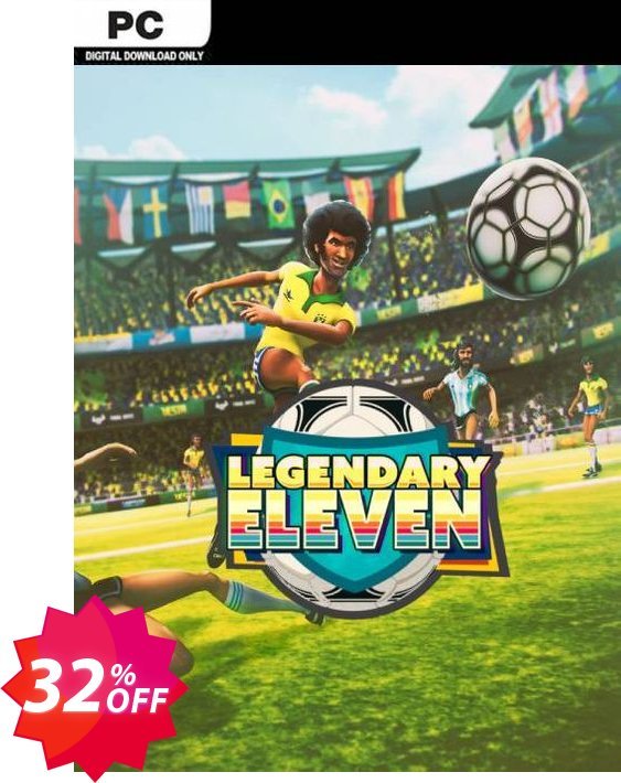 Legendary Eleven: Epic Football PC Coupon code 32% discount 