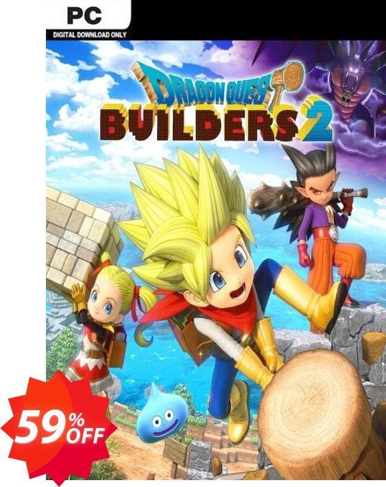 Dragon Quest Builders 2 PC Coupon code 59% discount 