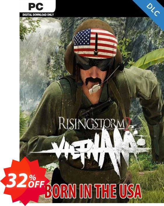 Rising Storm 2: Vietnam - Born in the USA Cosmetic PC - DLC Coupon code 32% discount 