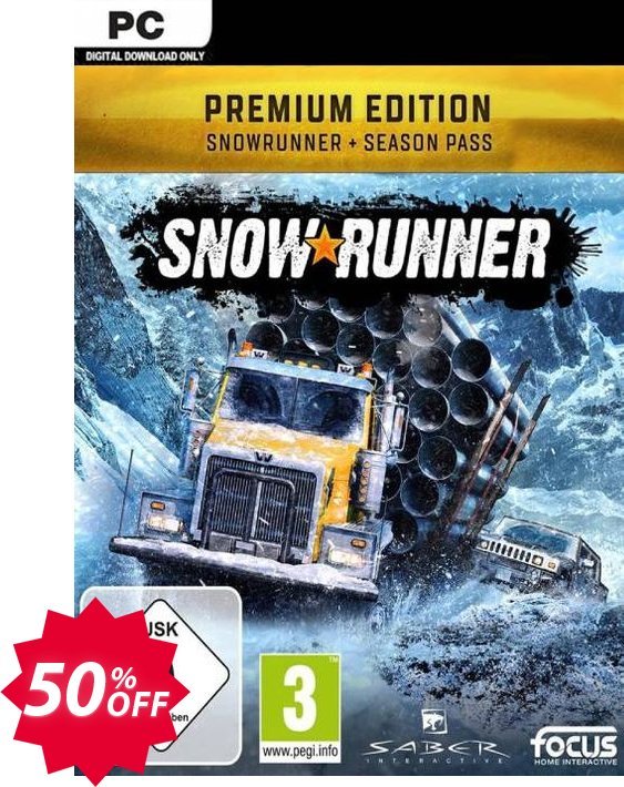 SnowRunner: Premium Edition PC Coupon code 50% discount 