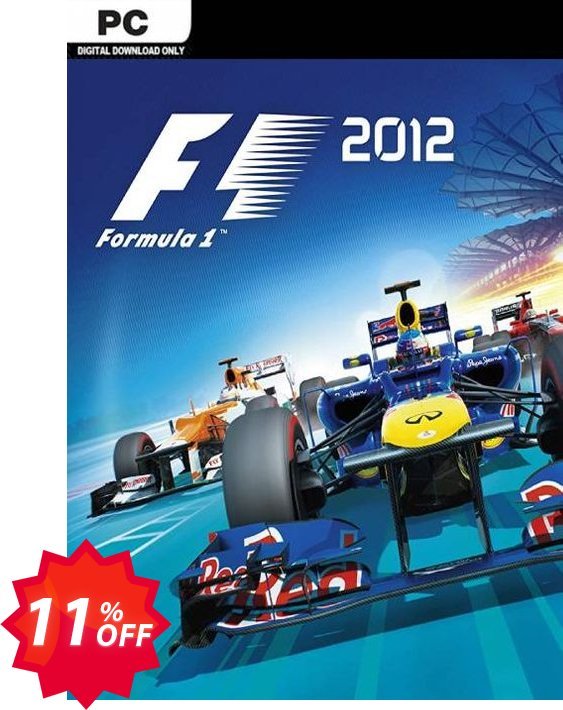 F1 2012 PC Coupon code 11% discount 