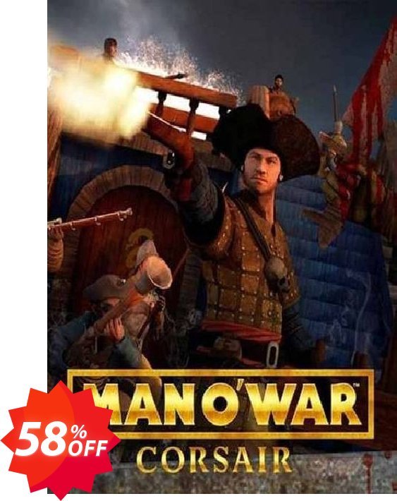 Man O' War: Corsair - Warhammer Naval Battles PC Coupon code 58% discount 